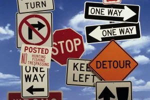 Confusion Signs Tag