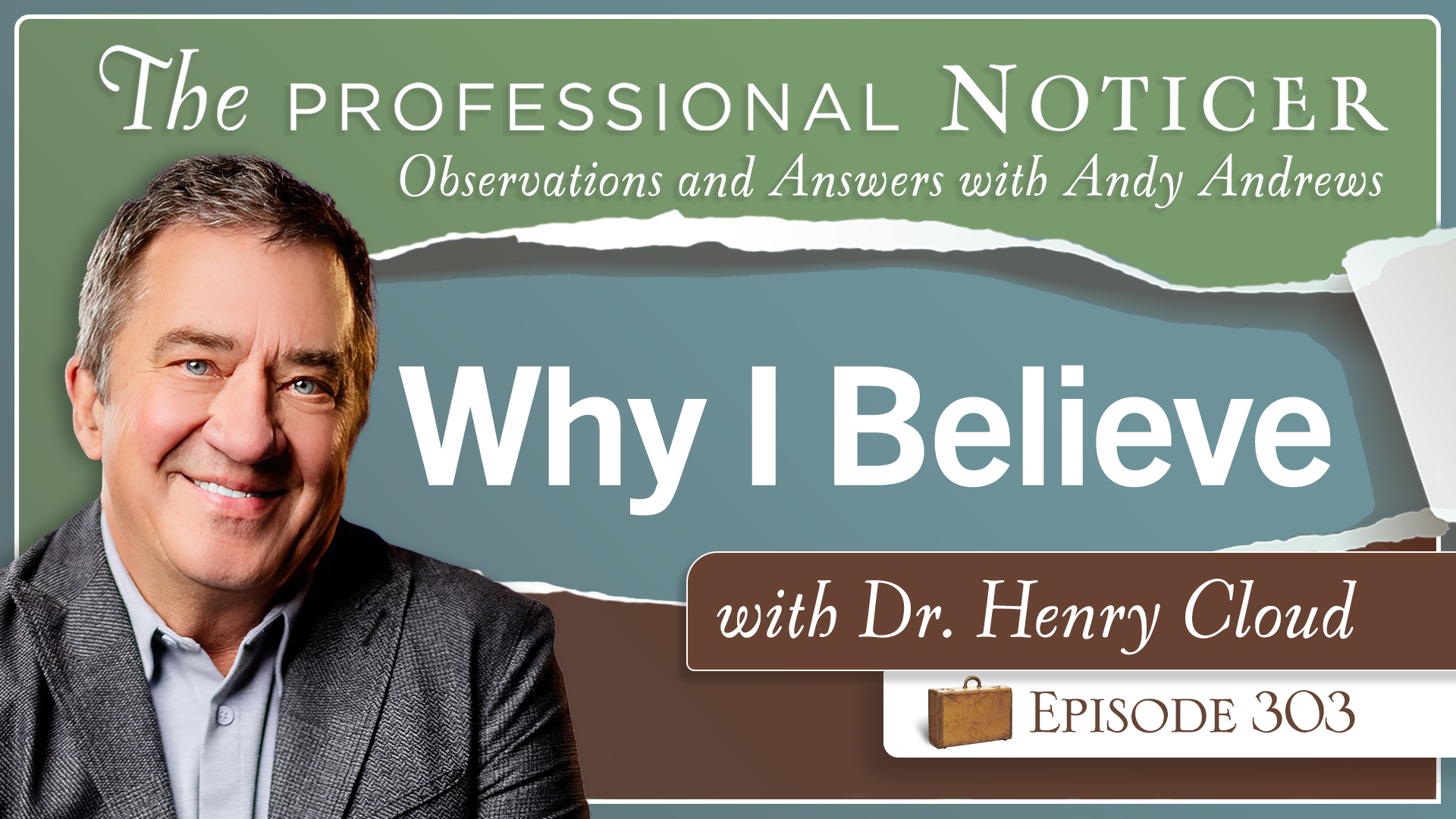 Why I Believe with Dr Henry Cloud