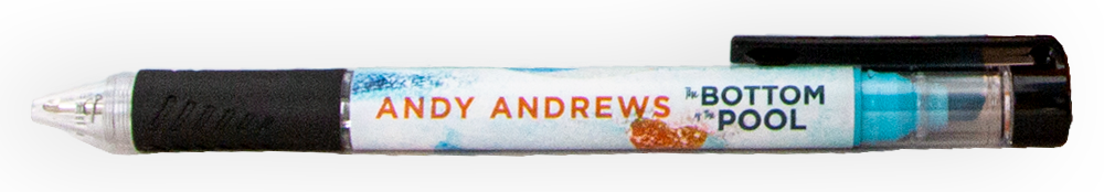Bottom of the Pool Pen and Highlighter