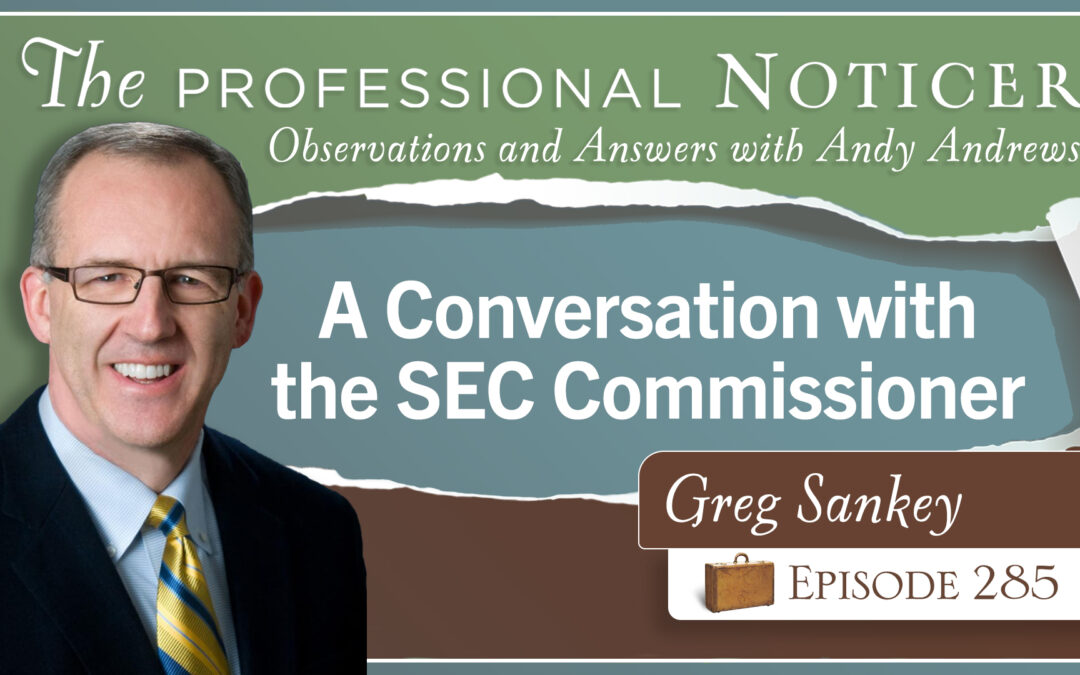 A Conversation with SEC Commissioner Greg Sankey