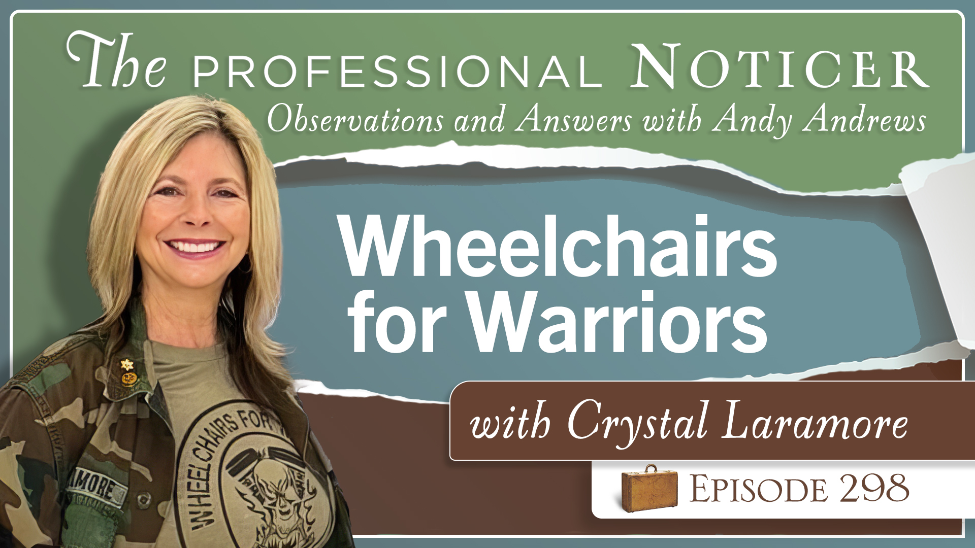 Wheelchairs for Warriors with Crystal Lee Laramore