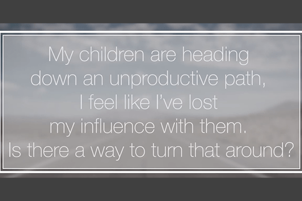 Video Blog #6: How You Can Get Your Influence Back With Your Kids