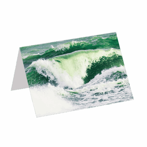 Sink of Surf (Greeting Card)