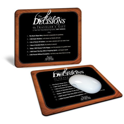 Seven Decisions Mouse Pad