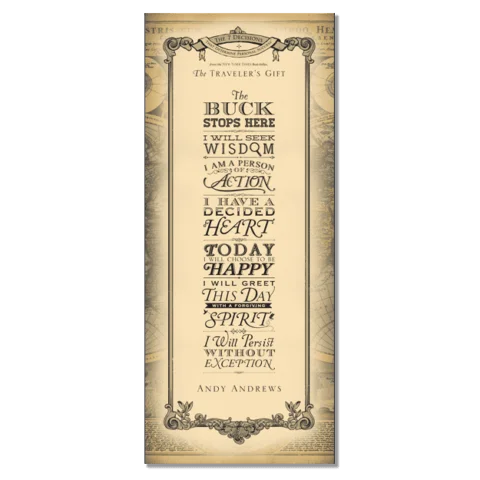 The Traveler's Gift Commemorative Print