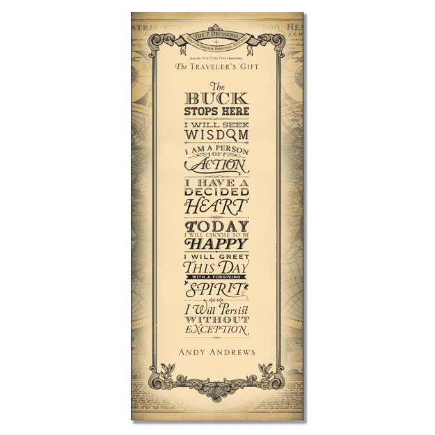 The Traveler's Gift Commemorative Print